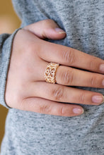Load image into Gallery viewer, Tell Me How You Really Frill -Gold Ring