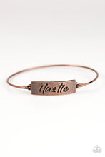 Load image into Gallery viewer, Hustle Hard- Copper Bracelet