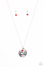 Load image into Gallery viewer, New Day New Beginnings - RED Necklace