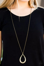 Load image into Gallery viewer, What A STORM - Brass Necklace