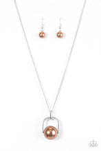 Load image into Gallery viewer, Dramatically Diva -BROWN Necklace