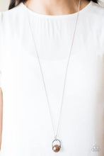 Load image into Gallery viewer, Dramatically Diva -BROWN Necklace