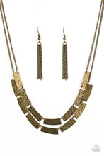 Load image into Gallery viewer, Call Me Cleopatra- Brass Necklace