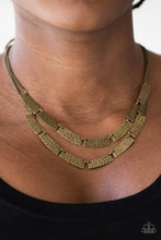 Load image into Gallery viewer, Call Me Cleopatra- Brass Necklace