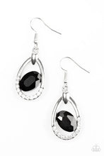 Load image into Gallery viewer, Uptown Crown - BLACK EARRING