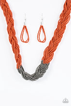 Load image into Gallery viewer, Braziallian Brilliance - Orange Necklace