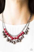 Load image into Gallery viewer, Marvelous Masquerade- RED Necklace