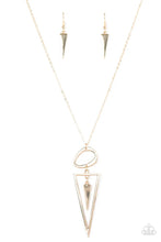 Load image into Gallery viewer, Keep A Sharp Lookout- Silver Necklace