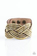 Load image into Gallery viewer, Top Class Chic - BRASS BRACELET
