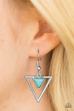 Load image into Gallery viewer, Triassic Princess - blue Earring
