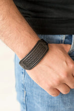 Load image into Gallery viewer, Hidden Ruins - BLACK urban Men's Bracelet