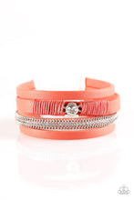 Load image into Gallery viewer, Catwalk Craze - ORANGE Bracelet