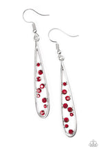 Load image into Gallery viewer, Here Comes The Reign- Red Earring