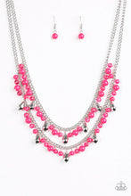 Load image into Gallery viewer, Madri Gras Glamour- PINK Necklace