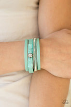 Load image into Gallery viewer, Catwalk Craze - Green Bracelet