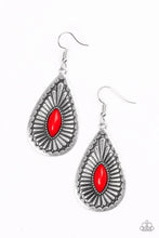 Load image into Gallery viewer, Wild Wilderness - RED Earrings