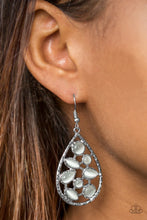 Load image into Gallery viewer, That Thing You Dew - White Earrings