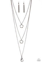 Load image into Gallery viewer, Timelessly Twisted - BLACK LANYARD