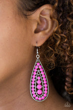 Load image into Gallery viewer, Rio Rumba -Pink Earrings
