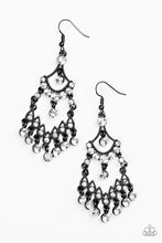 Load image into Gallery viewer, Palace Princess -BLACK Earrings