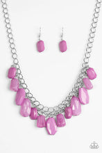 Load image into Gallery viewer, Glacier Goddess - Purple Necklace