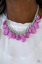 Load image into Gallery viewer, Glacier Goddess - Purple Necklace