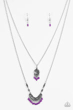 Load image into Gallery viewer, Bohemian Belle - Purple Necklace
