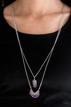 Load image into Gallery viewer, Bohemian Belle - Purple Necklace