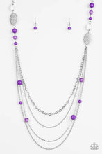 Load image into Gallery viewer, The Summertime Of Your Life -Purple Necklace