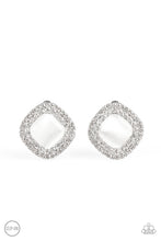 Load image into Gallery viewer, Dew What I Dew - WHITE CLIP ON Earrings