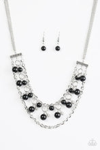 Load image into Gallery viewer, Rockafella Romance -BLACK NECKLACE