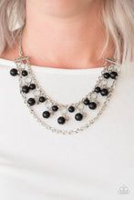 Load image into Gallery viewer, Rockafella Romance -BLACK NECKLACE