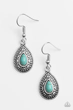 Load image into Gallery viewer, Blazing Beauty- BLUE Earring