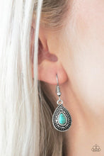 Load image into Gallery viewer, Blazing Beauty- BLUE Earring