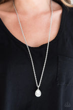 Load image into Gallery viewer, Million Dollar Drop -White Necklace