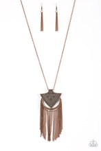 Load image into Gallery viewer, Hunt Or Be Hunted -Copper Necklace