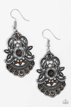 Load image into Gallery viewer, Blooming Bora Bora - Brown Earrings