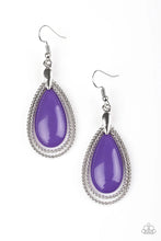 Load image into Gallery viewer, Spring Splendor- Purple Earring