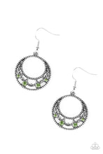 Load image into Gallery viewer, Colorfully Carefree -Green earrings