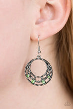 Load image into Gallery viewer, Colorfully Carefree -Green earrings