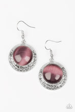 Load image into Gallery viewer, Gleam Away -Purple Earring