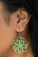 Load image into Gallery viewer, Springtime Serenity - Green Earrings