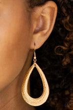 Load image into Gallery viewer, Straight Up Shimmer - GOLD Earring