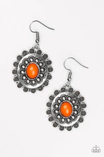 Load image into Gallery viewer, Summer Blooms - Orange Earrings