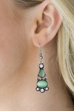 Load image into Gallery viewer, Push your Luxe - GREEN EARRINGS