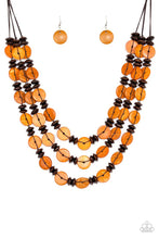 Load image into Gallery viewer, Key West Walkabout - ORANGE Necklace