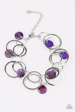 Load image into Gallery viewer, Total Shell Out - Purple Bracelet