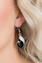 Load image into Gallery viewer, Easy Elegance - Black Earrings