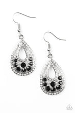 Load image into Gallery viewer, Sparkling Stardom -BLACK Earrings