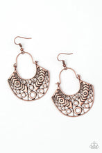Load image into Gallery viewer, Indigenous Idol --Copper Earring